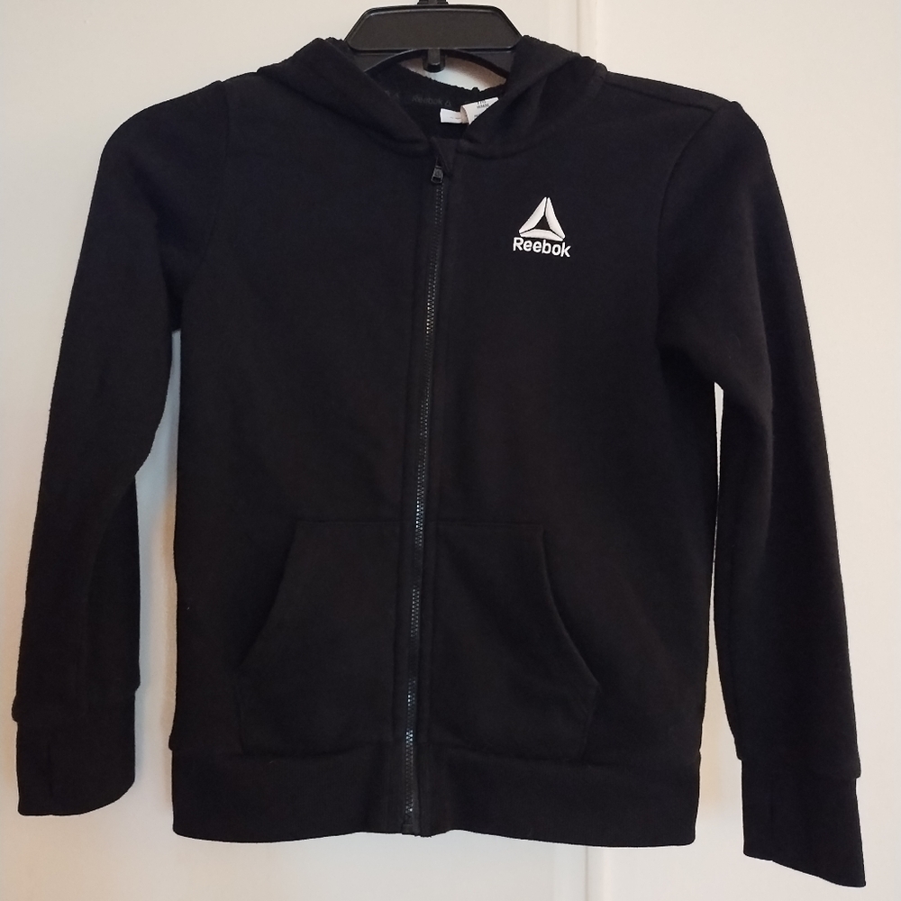 Reebok Zippered Hoodie Girls Size 7/8 M